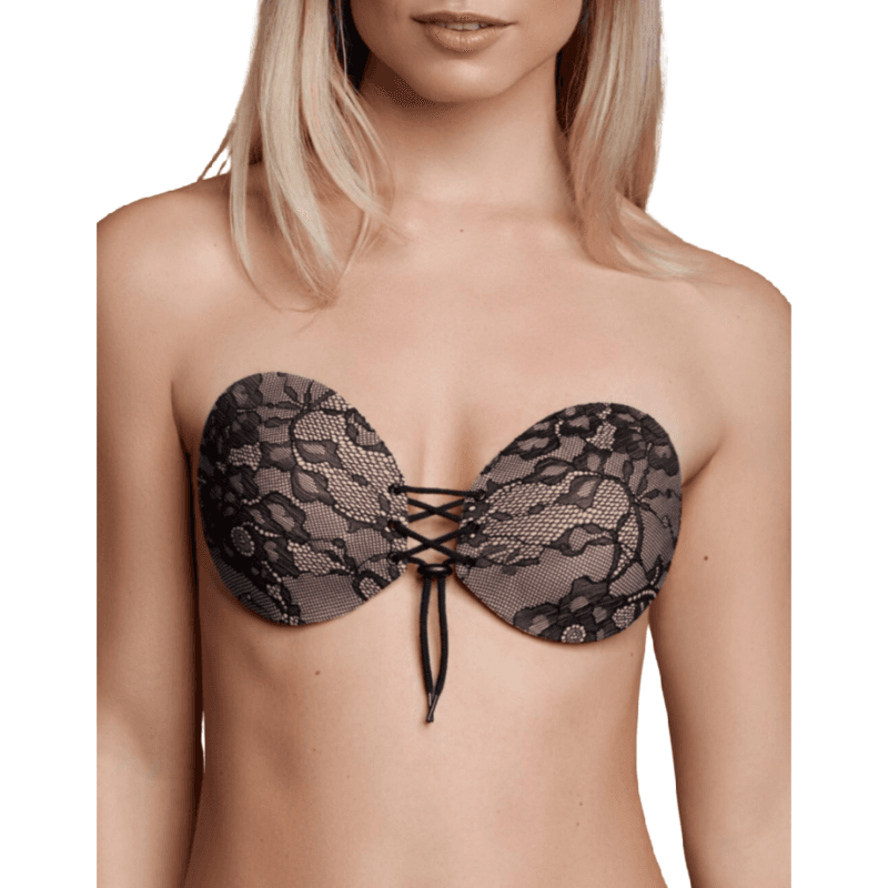 BYE-BRA - BRA ADHESIVE INTERLACED & EMBROIDERY CUP B