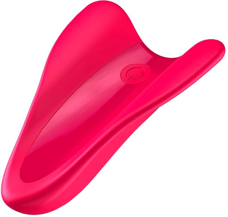 SATISFYER - HIGH FLY FINGER VIBRATOR FUCHSIA 2