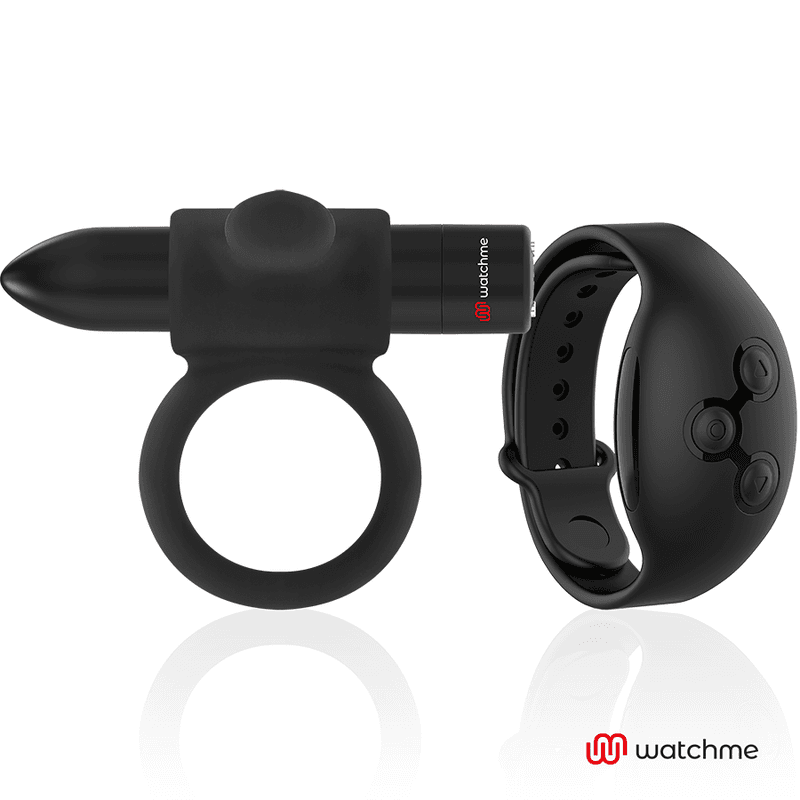 BLACK&SILVER - CAMERON REMOTE CONTROL COCKRING WATCHME 2