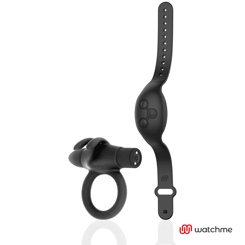 BLACK&SILVER - AGRON REMOTE CONTROL COCKRING WATCHME 5