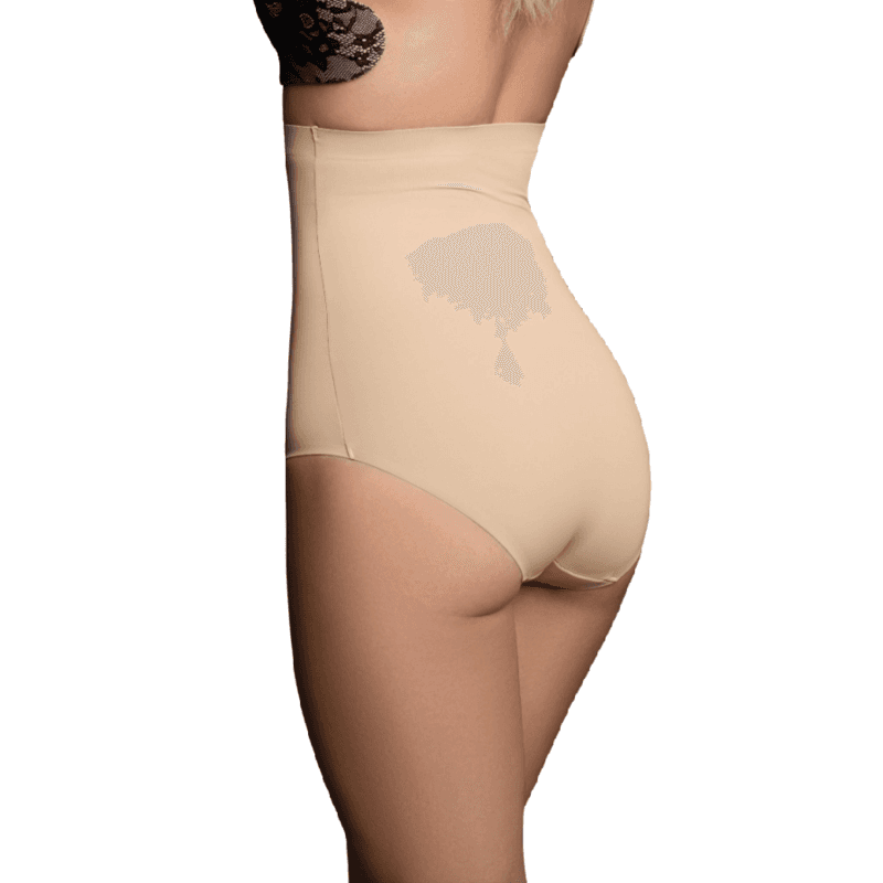 BYE-BRA - GIRDLE SEAMLESS ESTILO PANTIES BEIGE SIZE L