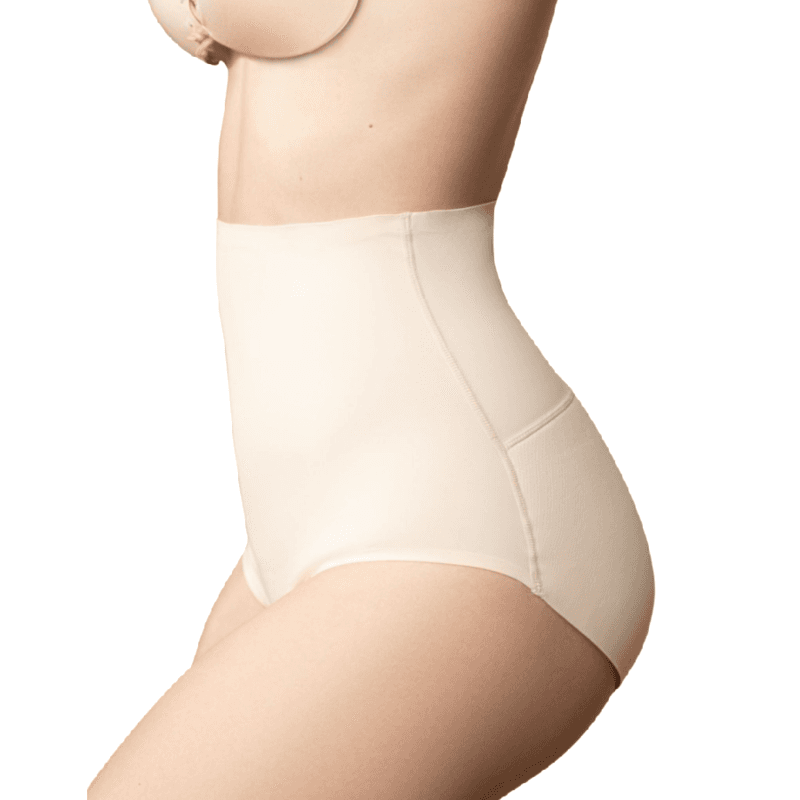 BYE-BRA - PANTIES ALTOS CON RELLENO NALGAS TALLA 5