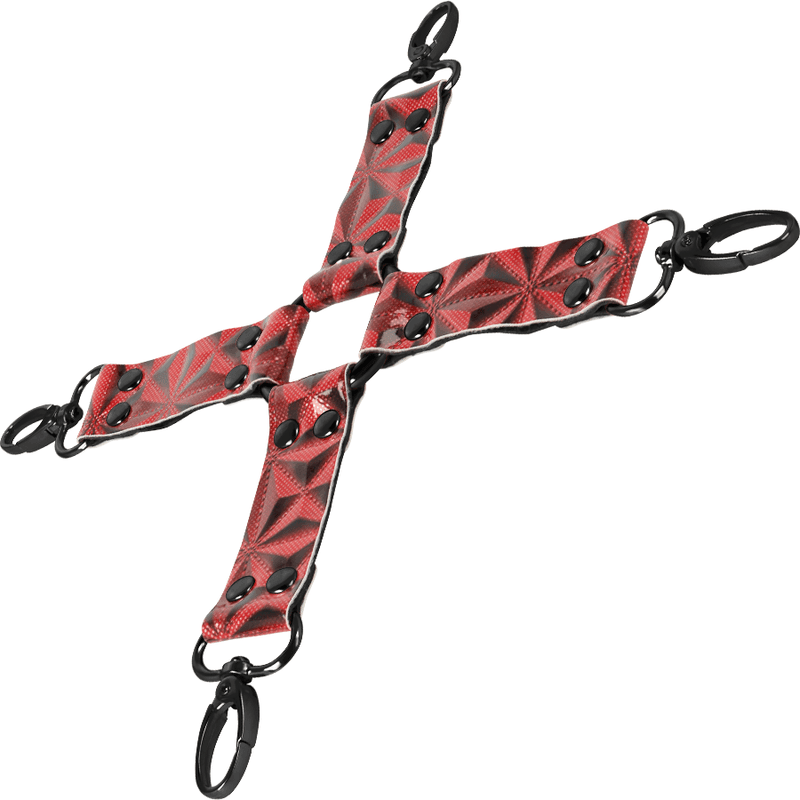 BEGME - RED EDITION PREMIUM VEGAN LEATHER HOG TIE 5