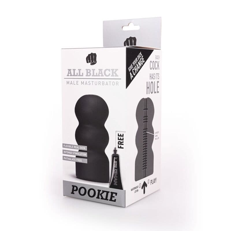 ALL BLACK - MASTURBATOR POOKIE 2