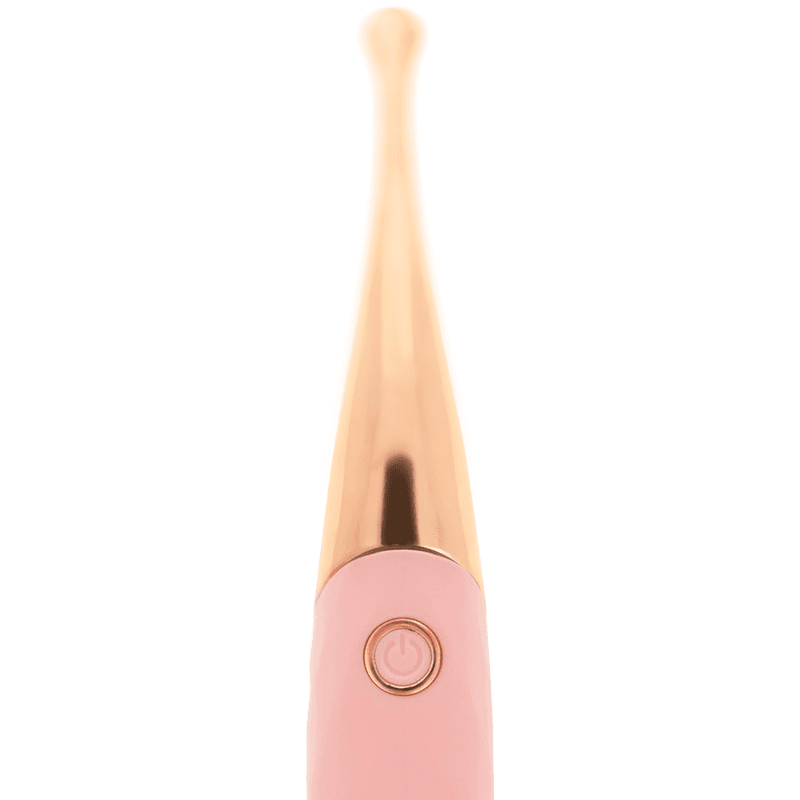 OHMAMA - RECHARGEABLE CLITORIS STIMULATOR 36 PINK-PINKGOLD MODES 3