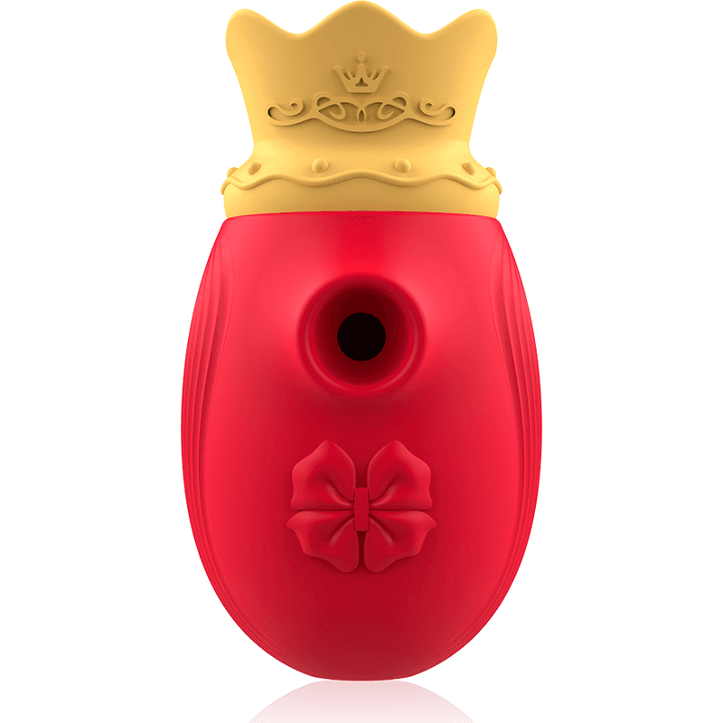 INTENSE - CLITORIS STIMULATOR 10 SUCTION AND LICKING MODES - RED
