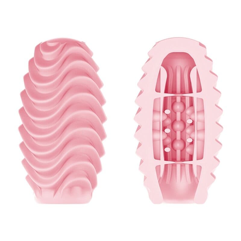 PRETTY LOVE - PINK DOUBLE SIDED MASTURBATOR EGG 2