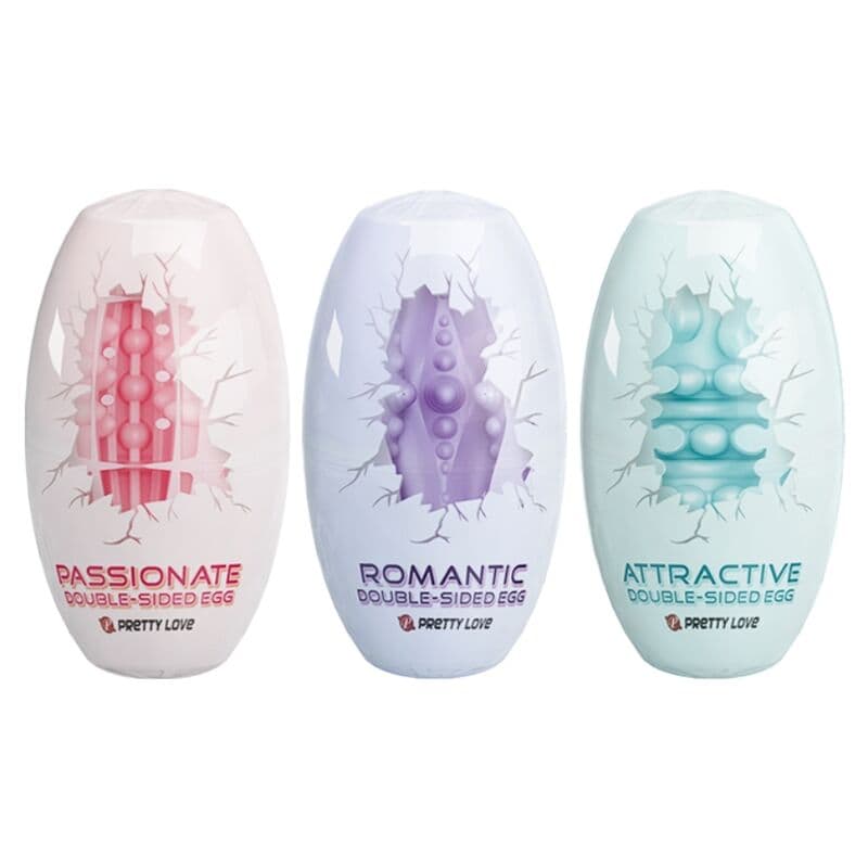 PRETTY LOVE - DOUBLE SIDED MASTURBATOR EGG 15 UNITS 2