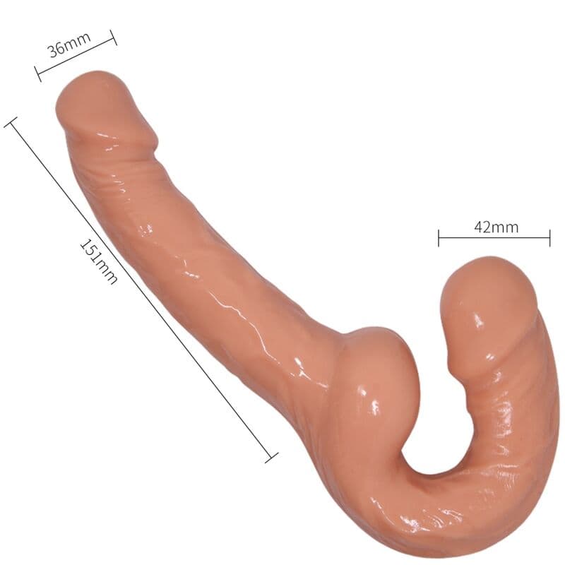 BAILE - ULTRA PASSIONATE DILDO WITH HARNESS WITHOUT SUPPORT 2