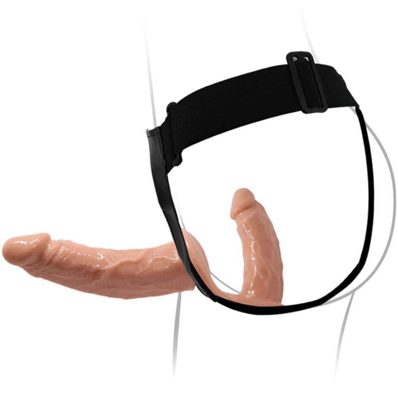 BAILE - ULTRA PASSIONATE DOUBLE DILDOS WITH HARNESS 2