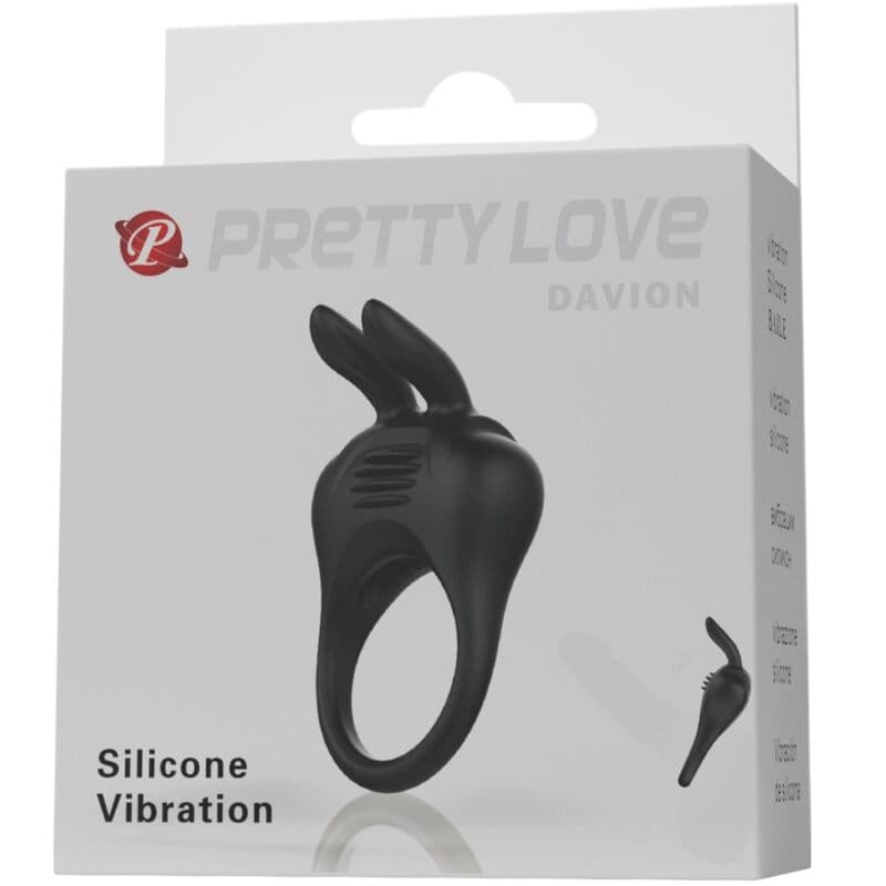 PRETTY LOVE - DAVION RABBIT VIBRATOR RING 2
