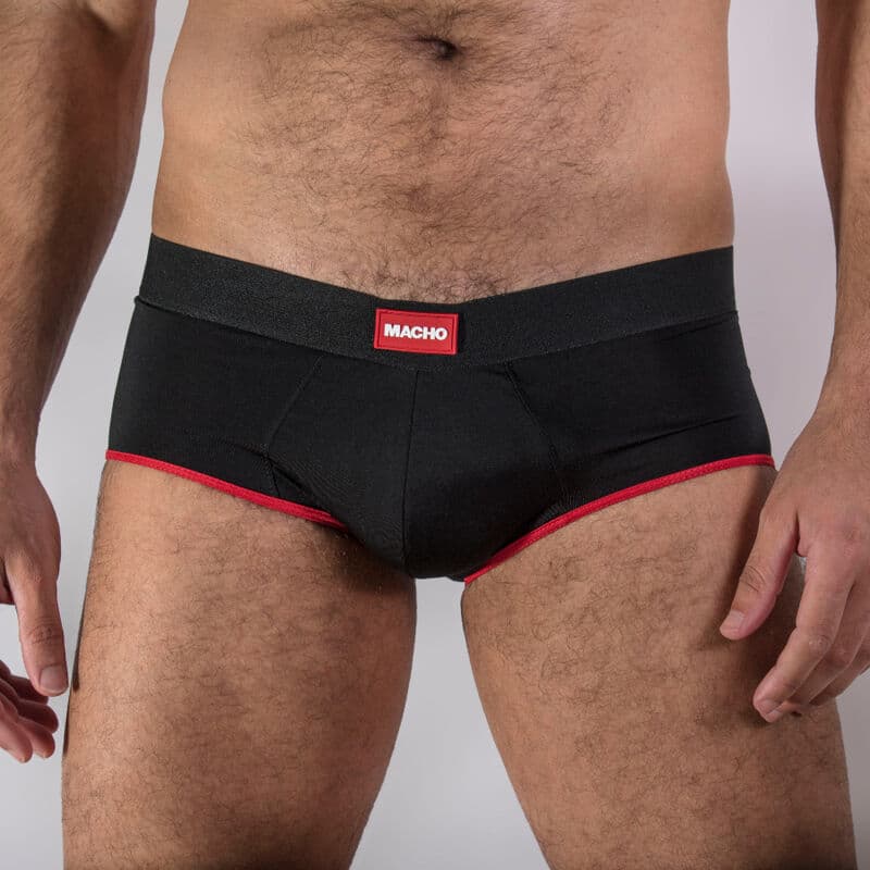 MACHO - MS24A CALZONCILLO BRIEF DARK AMARILLO L 2