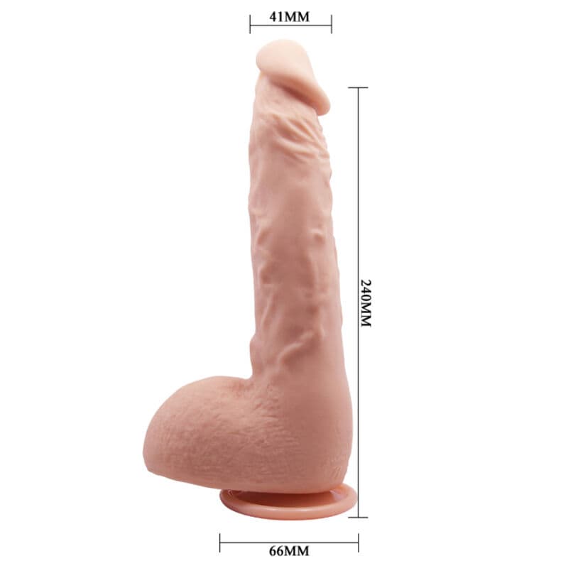 BAILE - REALISTIC DILDO JASON NATURAL 24 CM 2