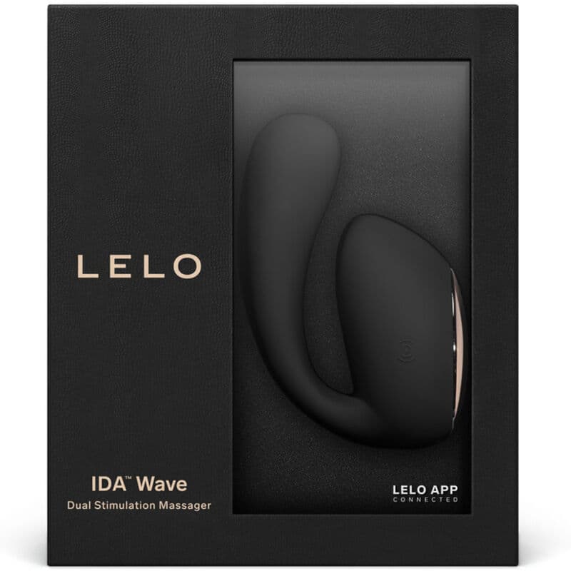 LELO - IDA WAVE COUPLES MASSAGER BLACK 4