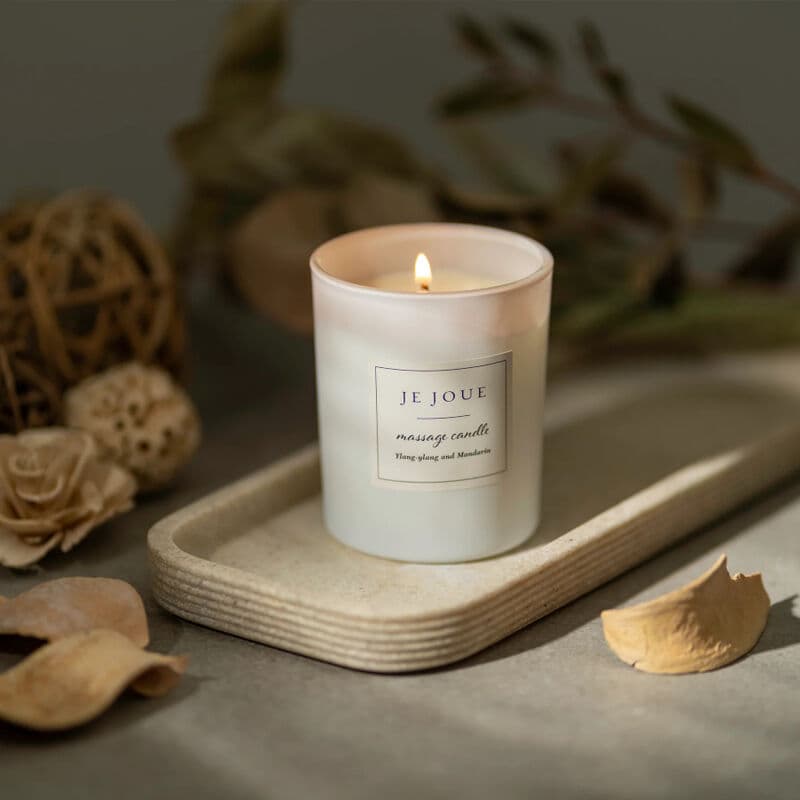 JE JOUE - LUXURY MASSAGE CANDLE - YLANG YLANG & MANDARIN 4