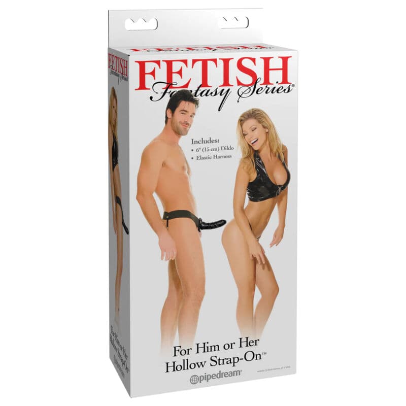 FETISH FANTASY SERIES - SERIES BLACK DREAM HOLLOW STRAP ON 4