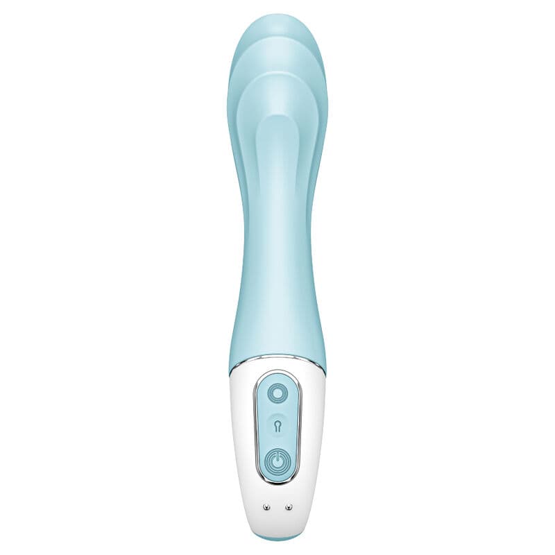 SATISFYER - AIR PUMP VIBRATOR 5+ INFLATABLE G-SPOT VIBRATOR APP BLUE 3