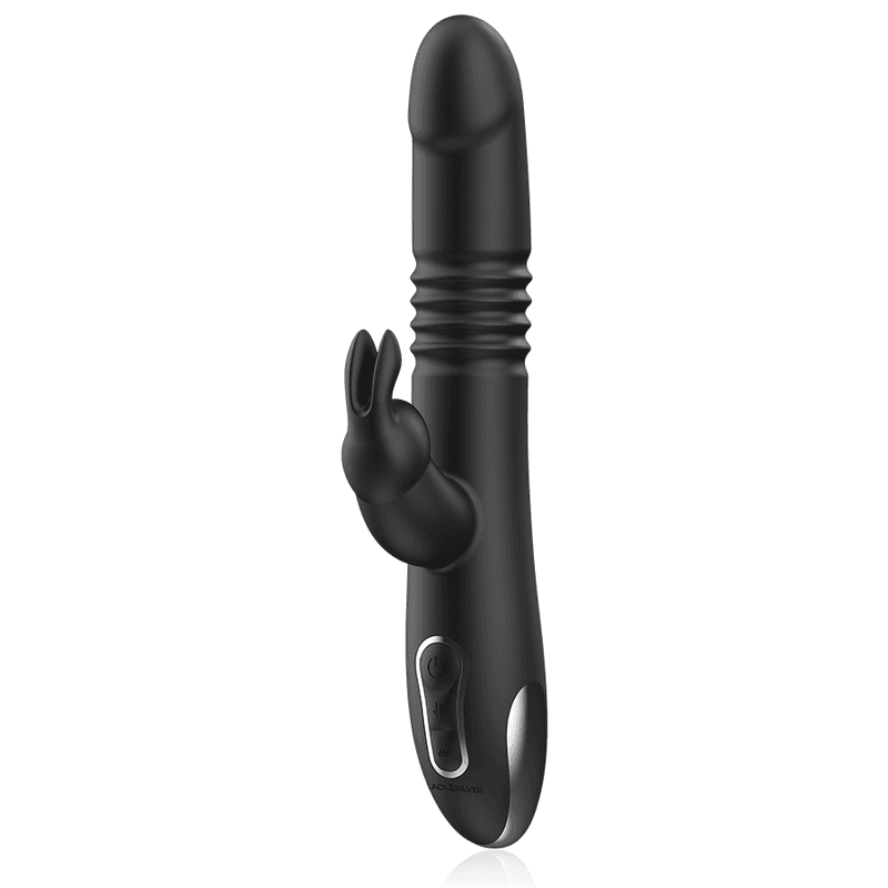 BLACK&SILVER - KENJI UP & DOWN RABBIT VIBRATOR + WATCHME REMOTE CONTROL 5