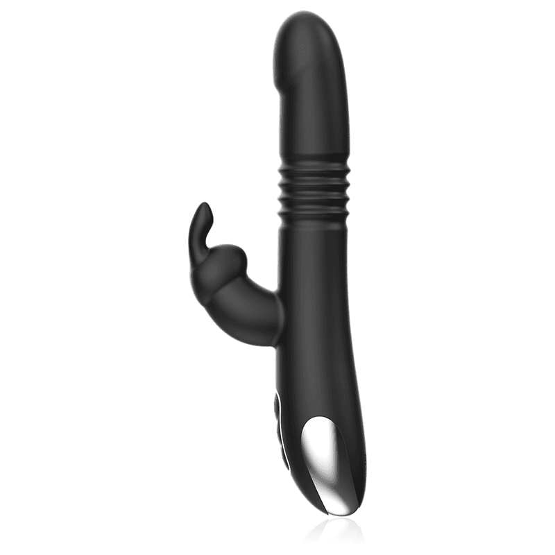 BLACK&SILVER - KENJI UP & DOWN RABBIT VIBRATOR + WATCHME REMOTE CONTROL 4
