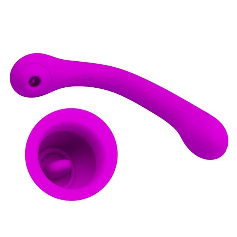PRETTY LOVE - ALEX LILAC VIBRATOR AND CLITORAL SUCKER 2
