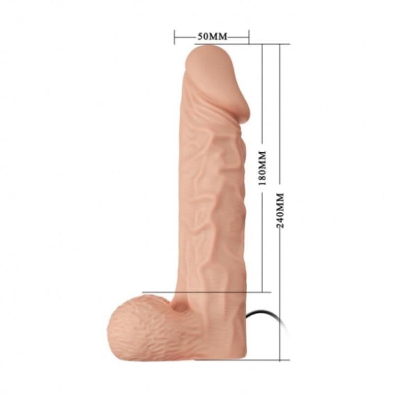 BAILE - ULTRA PASSIONATE HARNESS 24 CM NATURAL 4