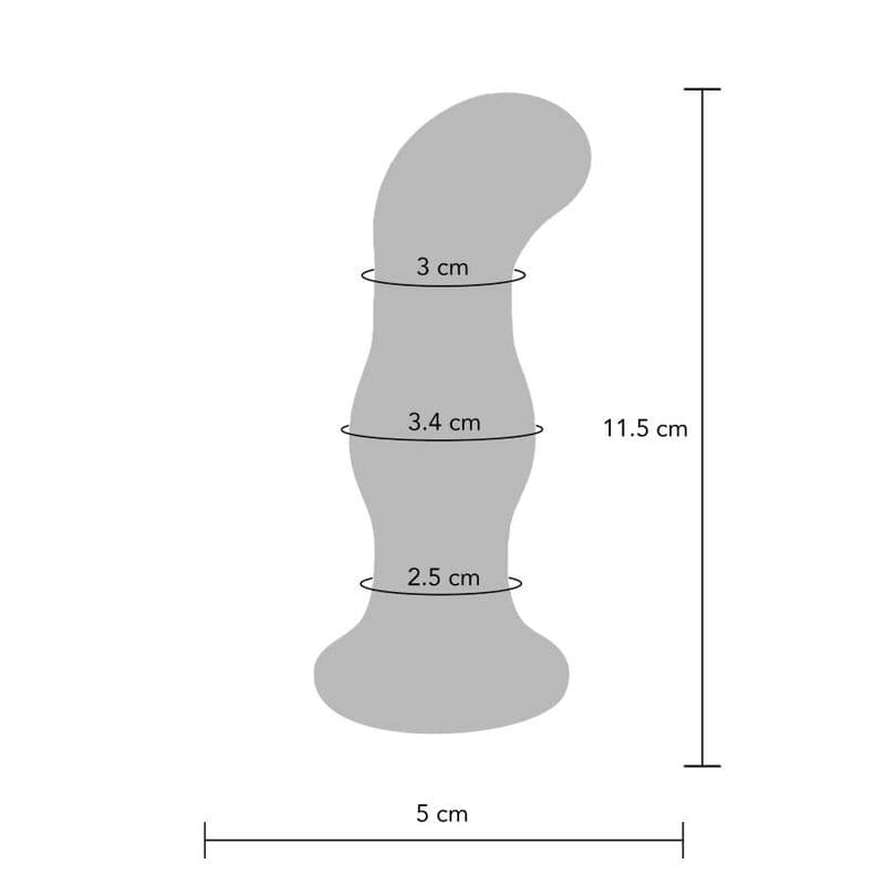 TOYJOY - THE GLEAMING VIBRATING GLAS BUTTPLUG 2