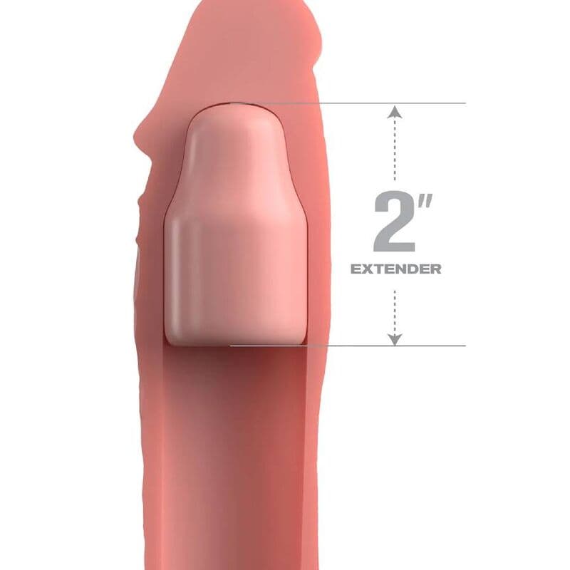 FANTASY X- TENSIONS - PIPEDREAMS EXTENSION W STRAP 15,24 CM SKIN 2