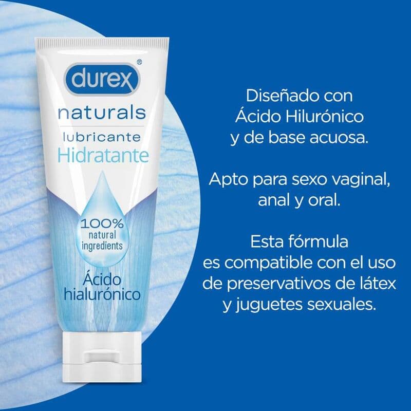 DUREX - NATURALS MOISTURIZING LUBE 100 ML 2