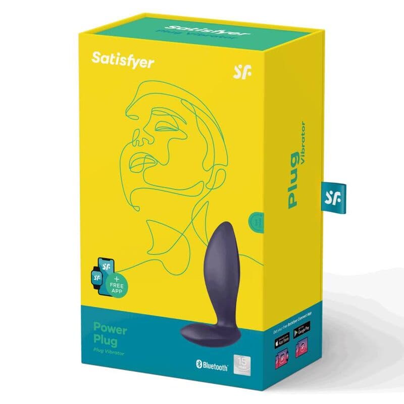 SATISFYER - POWER PLUG PURPLE 2