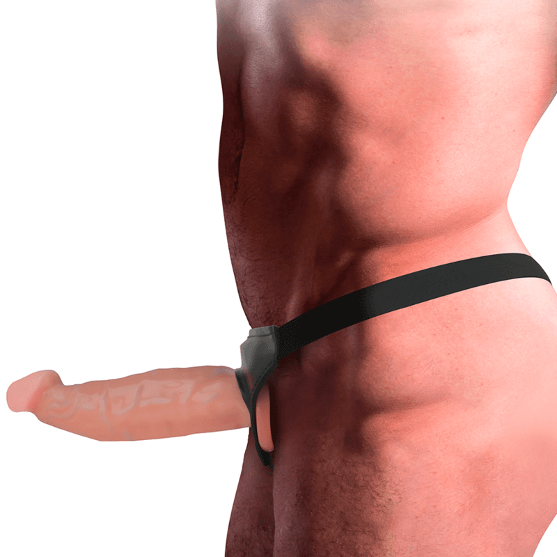 INTENSE - HOLLOW HARNESS WITH DILDO 18 X 3.5 CM 3