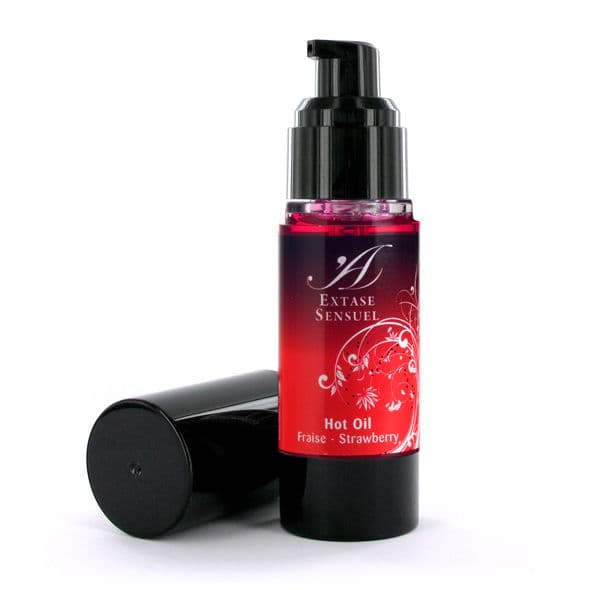 EXTASE SENSUAL - STRAWBERRY HEAT STIMULATING OIL 30 ML 3