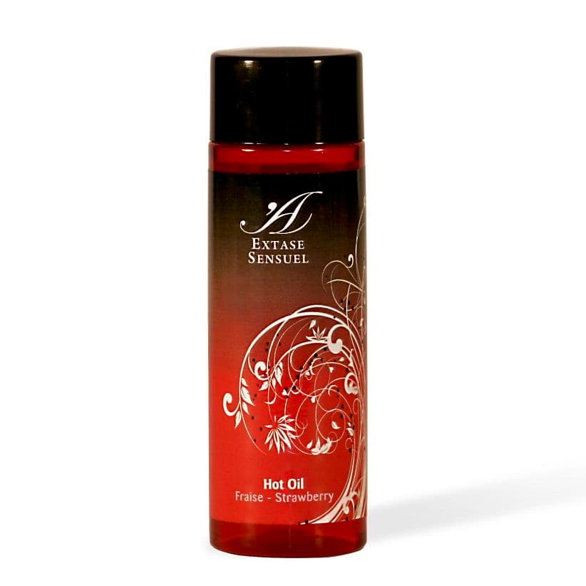 EXTASE SENSUAL - STRAWBERRY HEAT STIMULATING OIL 100 ML 2
