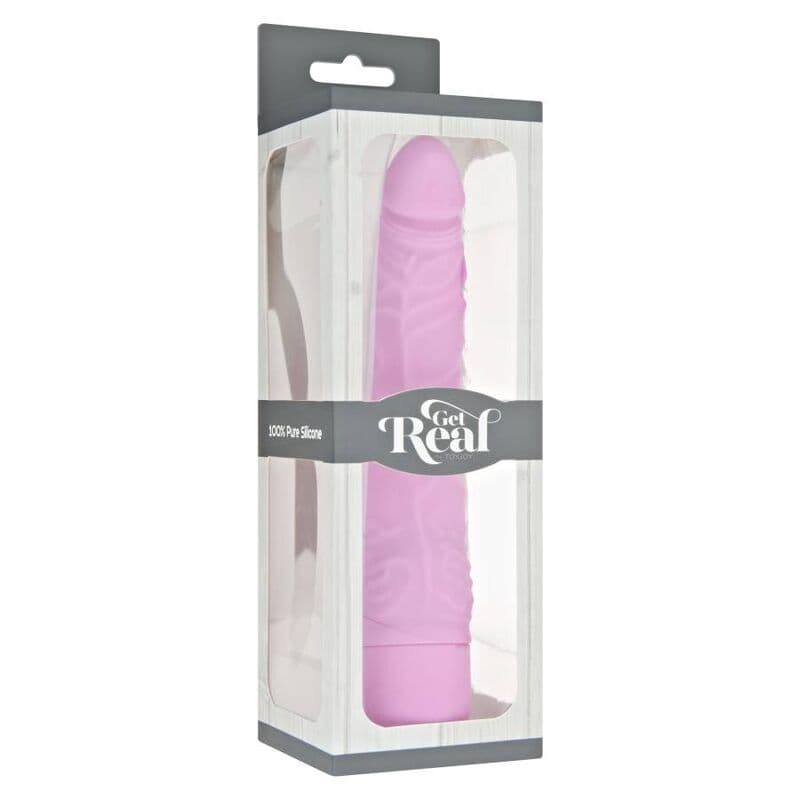 GET REAL - CLASSIC SLIM VIBRATOR PINK 3