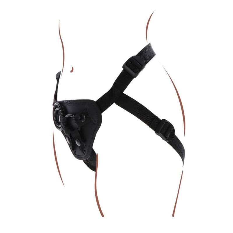 GET REAL - STRAP-ON HARNESS BLACK 4