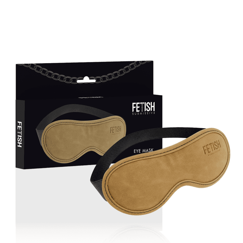 FETISH SUBMISSIVE ORIGEN - VEGAN LEATHER MASK WITH NEOPRENE LINING 2