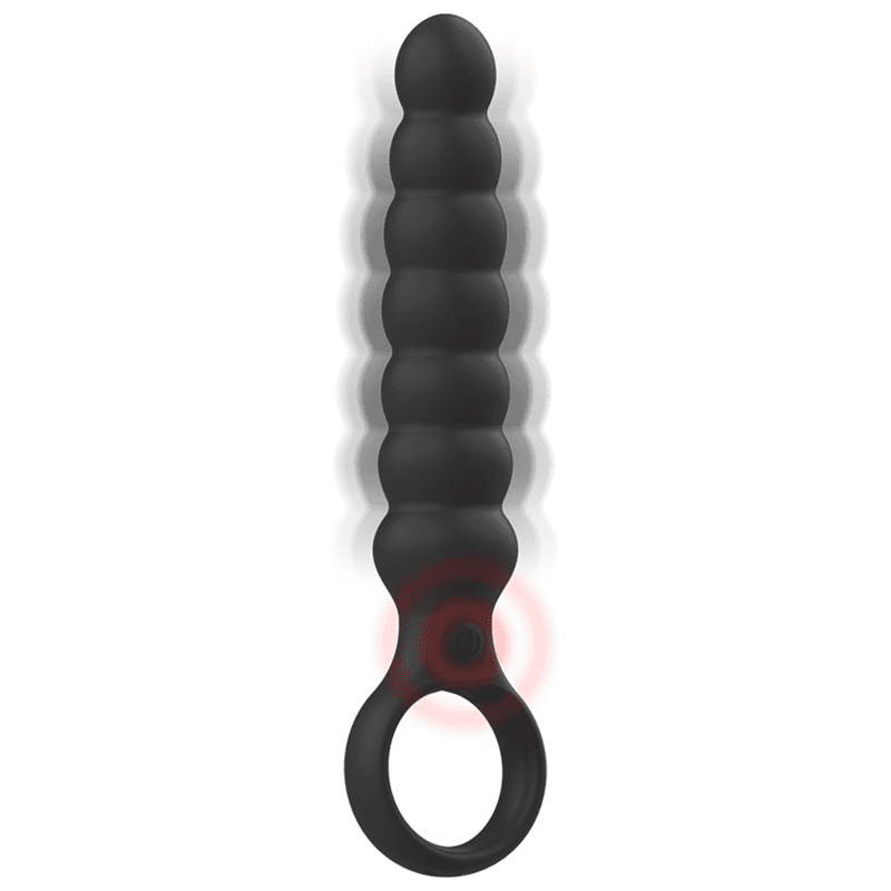 BLACK&SILVER - BOB POWERFUL SILICONE ANAL DILATOR 3