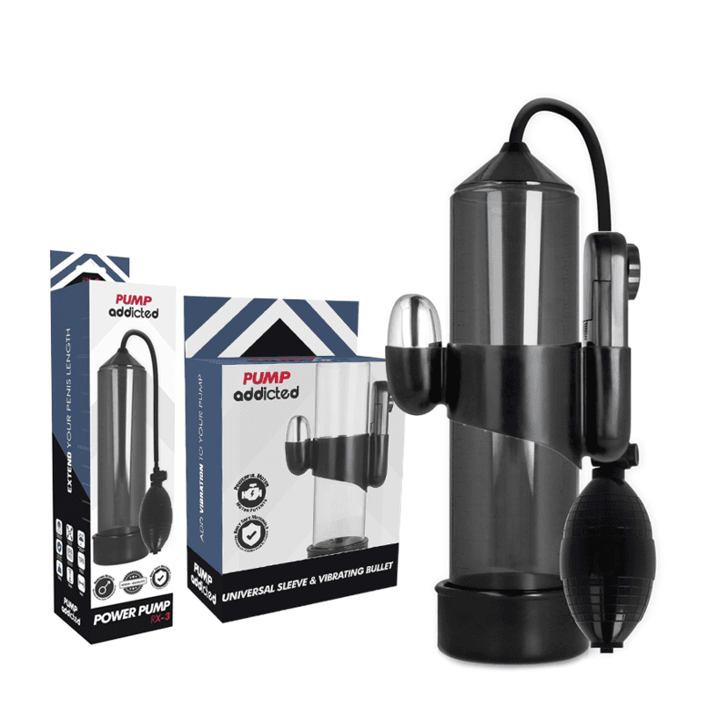 PUMP ADDICTED - RX3 BLACK VIBRATOR 2