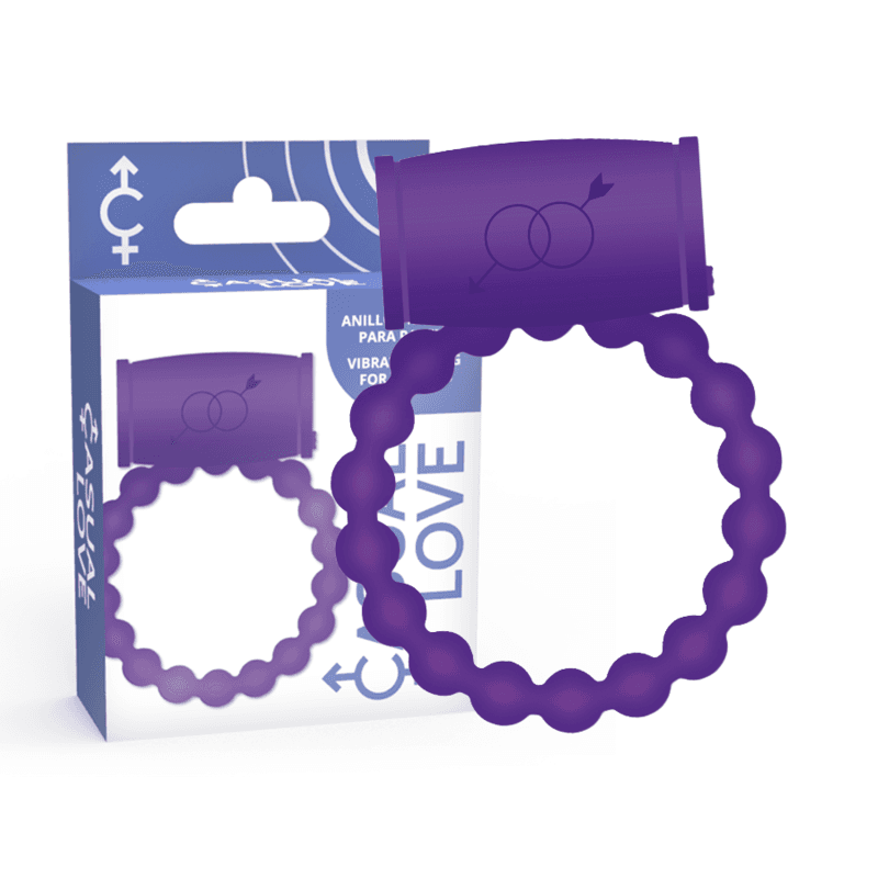 CASUAL LOVE - 25 COUPLE VIBRATOR RING VIOLET 2