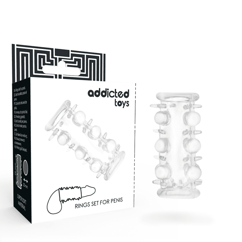 ADDICTED TOYS - PENIS SLEEVE CLEAR 2