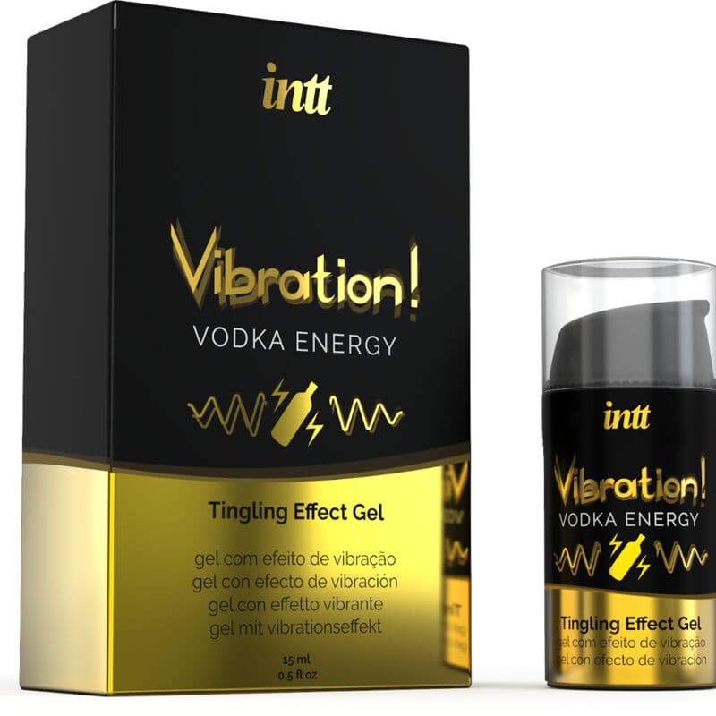 INTT - POWERFUL INTIMATE STIMULANT LIQUID VIBRATING GEL VODKA 15ML 2