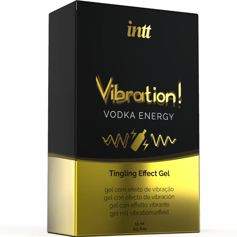 INTT - POWERFUL INTIMATE STIMULANT LIQUID VIBRATING GEL VODKA 15ML 3