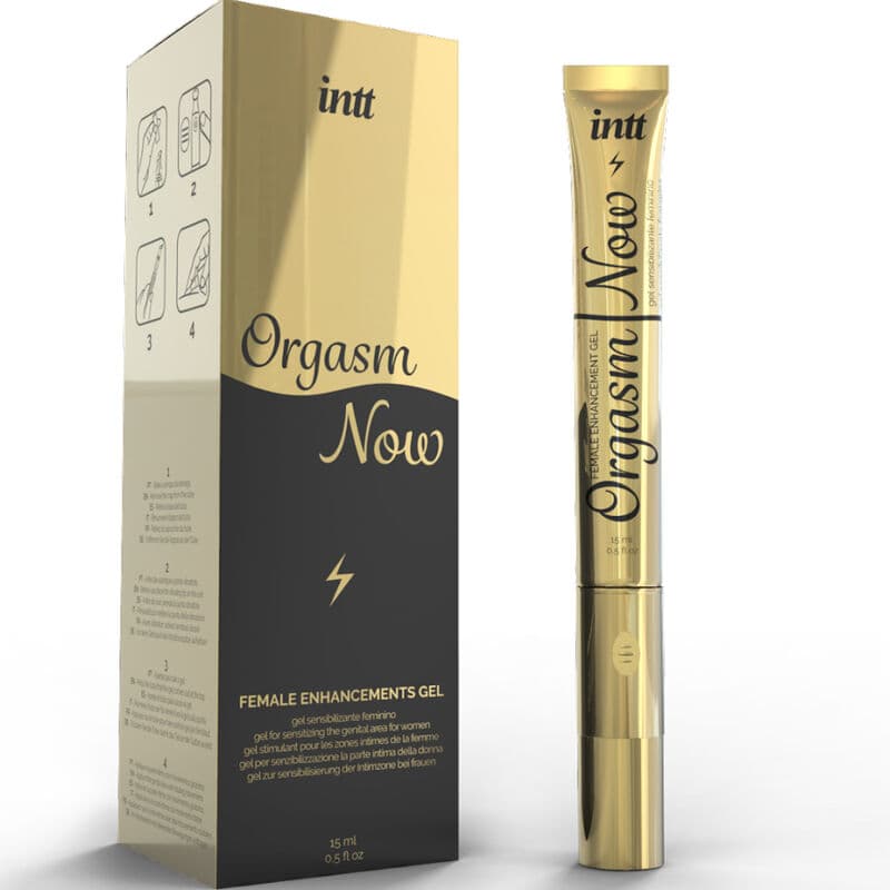 INTT LUBRICANTS - INTENSE VAGINAL STIMULATING GEL WITH VIBRATOR APPLICATOR 2
