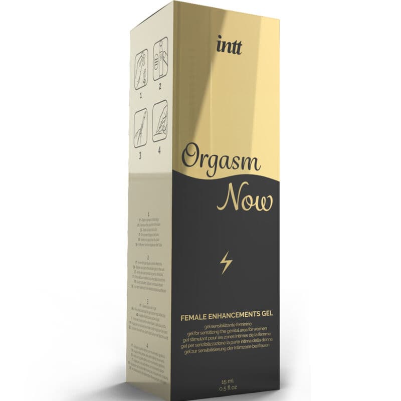 INTT LUBRICANTS - INTENSE VAGINAL STIMULATING GEL WITH VIBRATOR APPLICATOR 3