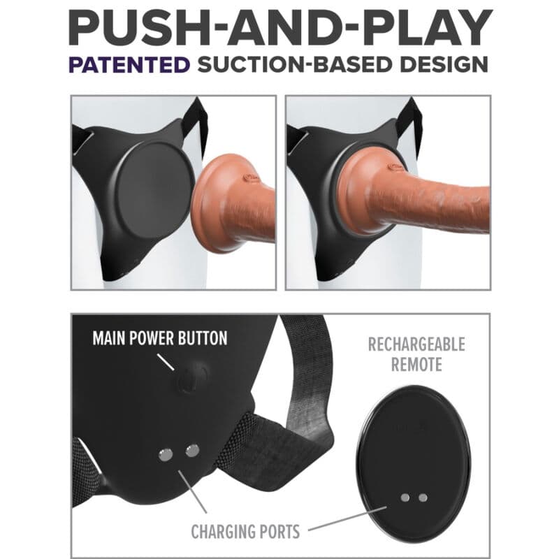 PIPEDREAMS - BODY DOCK G-SPOT PRO HARNESS 4