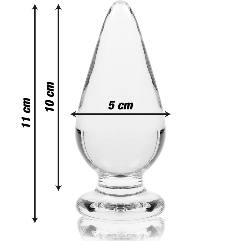 NEBULA SERIES BY IBIZA - MODELO 4 PLUG CRISTAL 11 CM -O- 5 CM 5