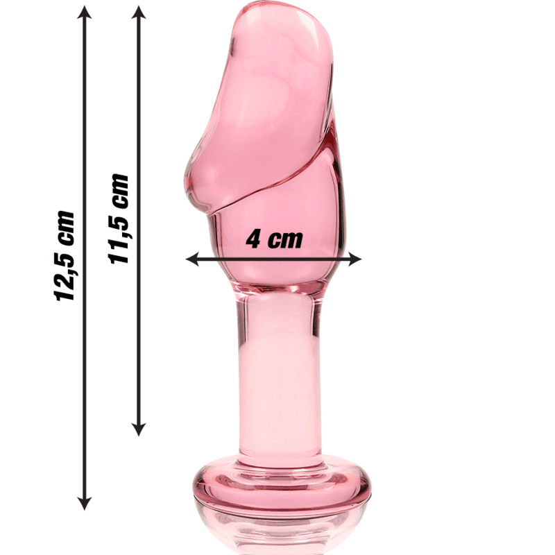NEBULA SERIES BY IBIZA - MODELO 6 PLUG CRISTAL 12.5 CM -O- 4 CM 5
