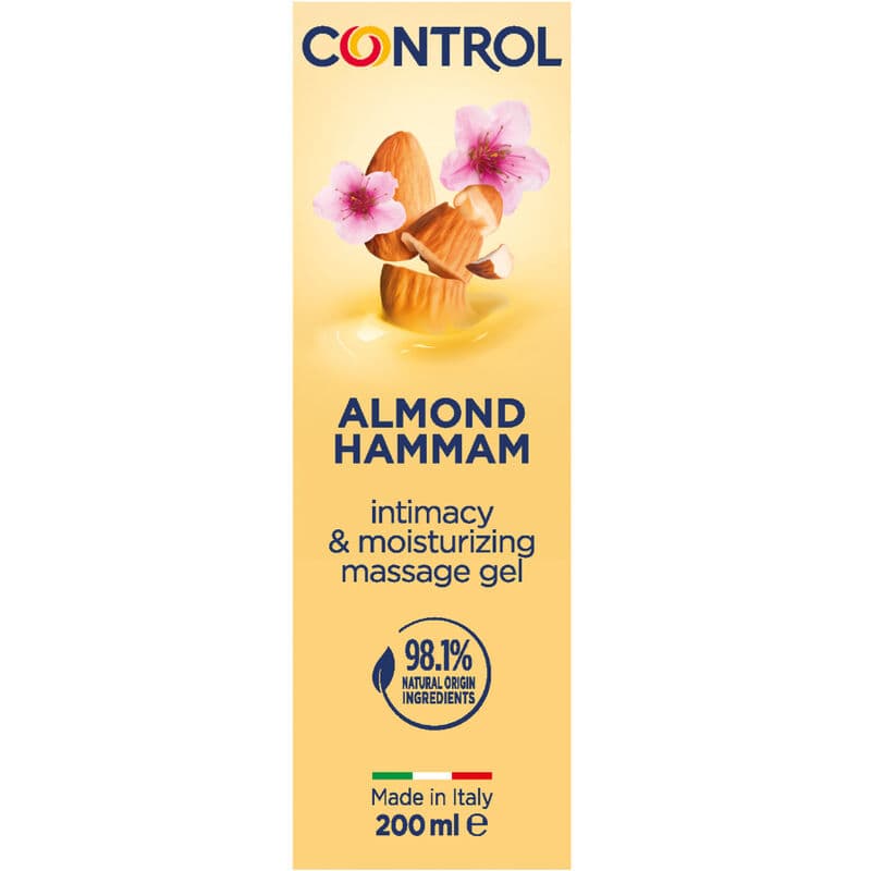 CONTROL - ALMOND HAMMAM MASSAGE GEL 3 IN 1 200 ML 2