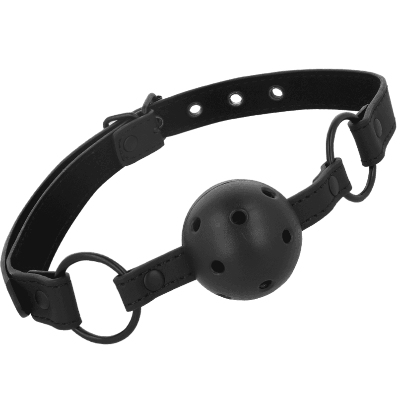 INTENSE - FETISH VEGAN LEATHER BALL GAG 2