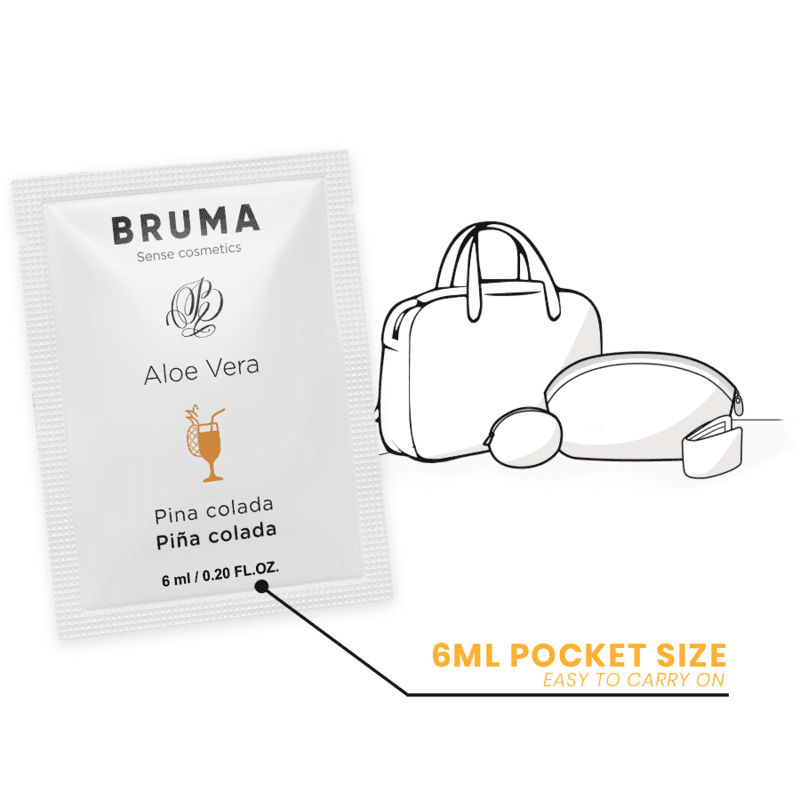 BRUMA - ALOE VERA SLIDING GEL PINA COLADA FLAVOR 6 ML 5