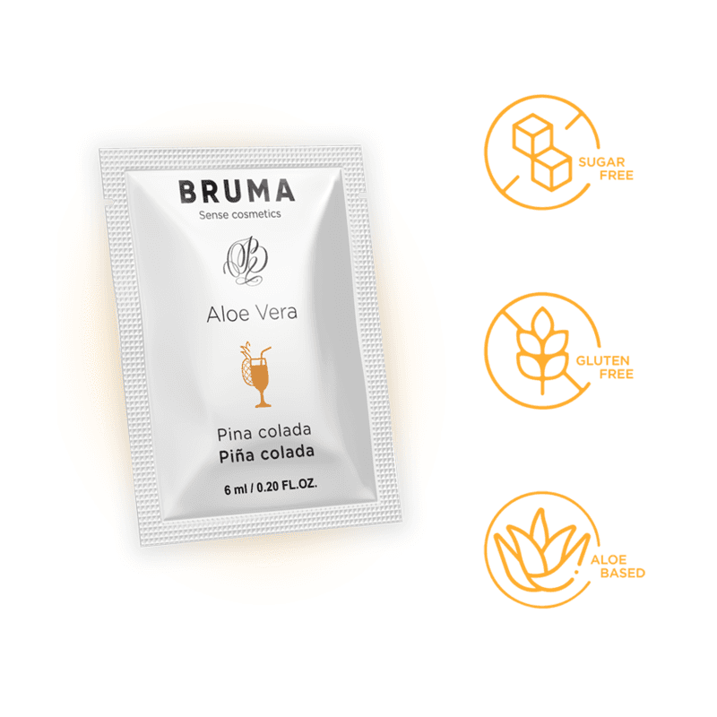 BRUMA - ALOE VERA SLIDING GEL PINA COLADA FLAVOR 6 ML 3
